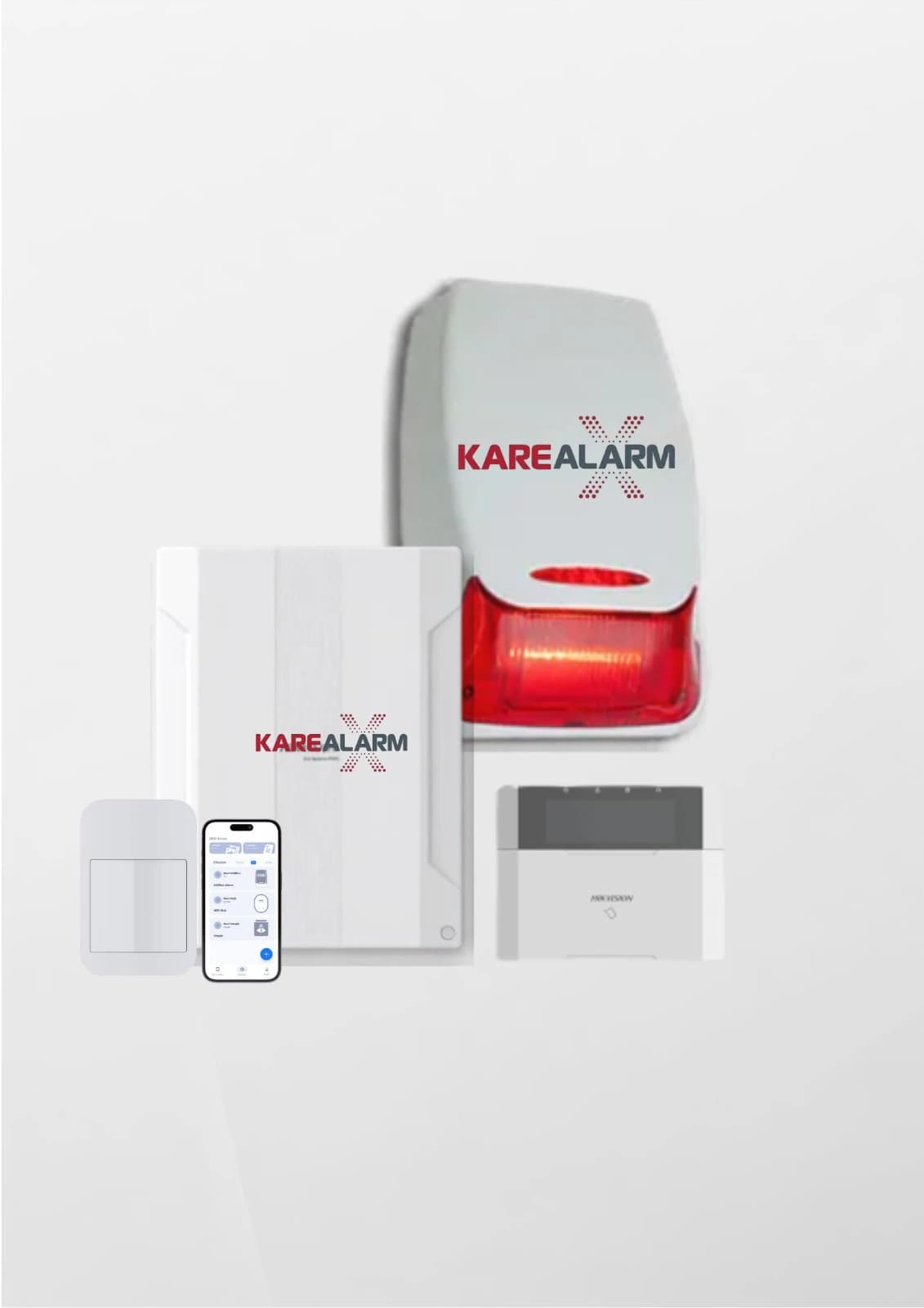 Hikvision DS-PHA64-KIT-WE AX Hybrid Pro Kablolu Alarm Seti ürün görseli